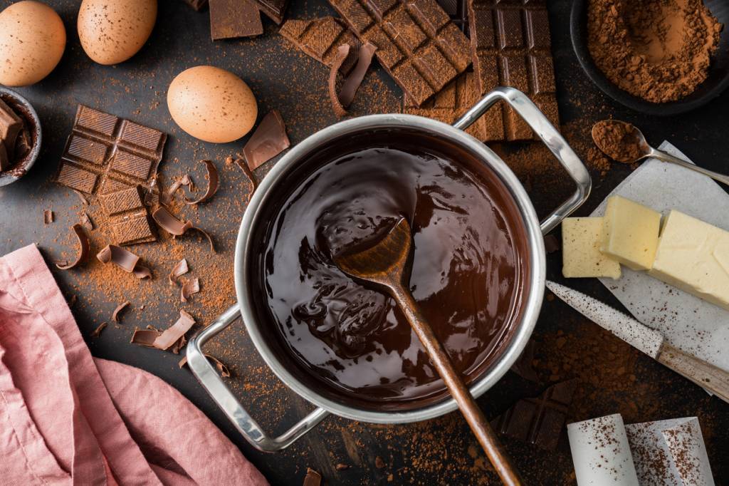 dessert healthy  :  fondant au chocolat healthy